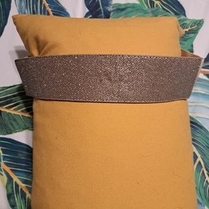 Express Gold Wide Belt, Size M/L